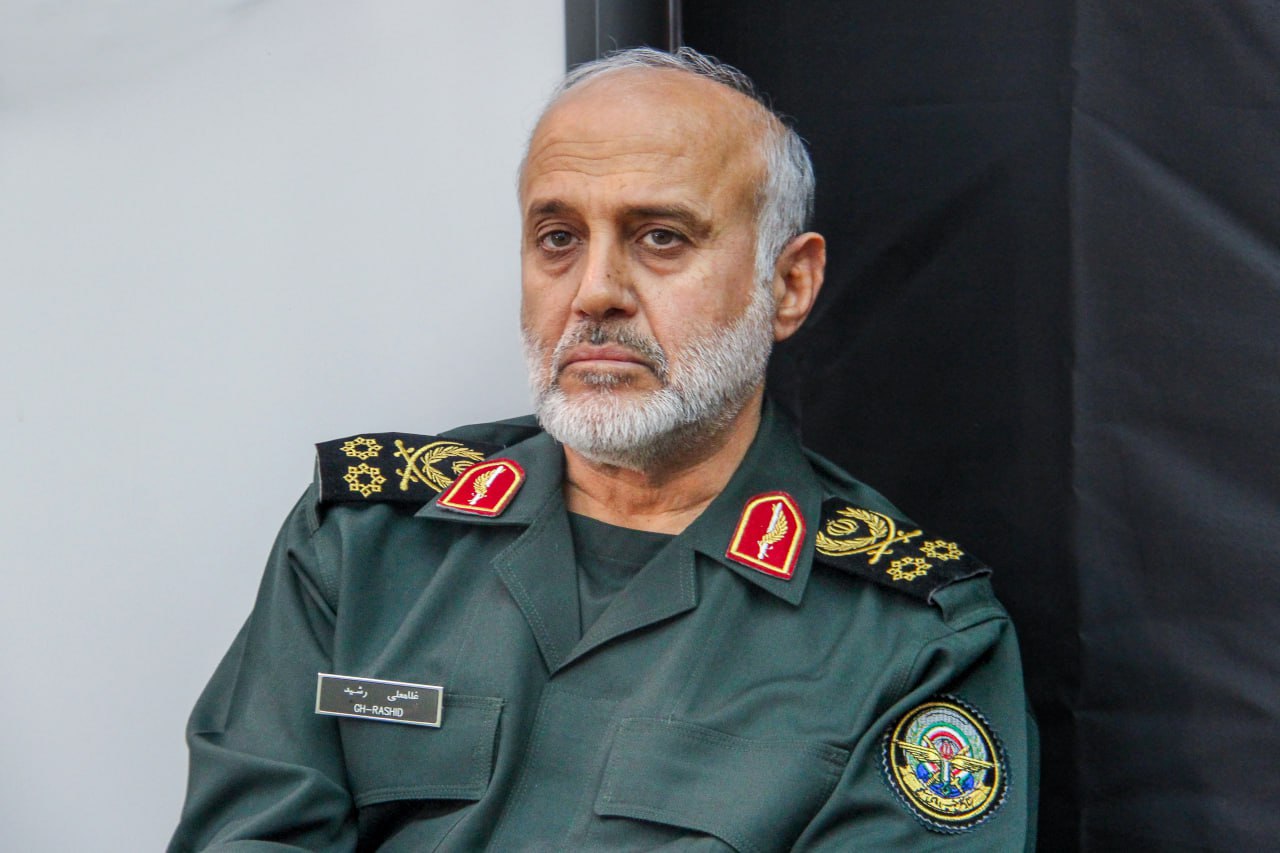 تصویر باکیفیت از سردار سپهبد پاسدار شهید غلامعلی رشید